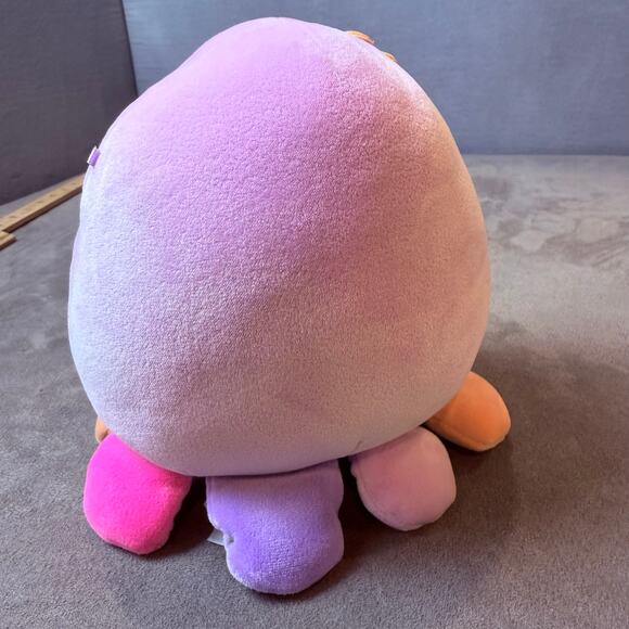 Squishmallow Jazwares Beula Purple Octopus Jellyfish 8" Soft Plush - Picture 3 of 8